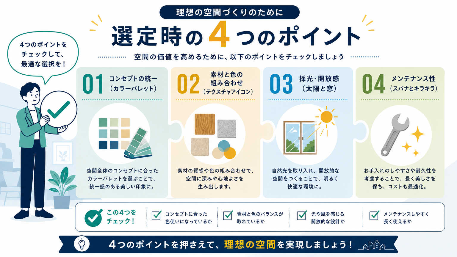デザイン重視でパーテーションを選ぶ際のポイント